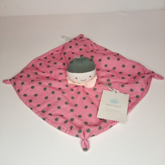 New With Tags Cloud Island Security Blanket Lovey Blankie Lady Bug - Picture 9 of 13